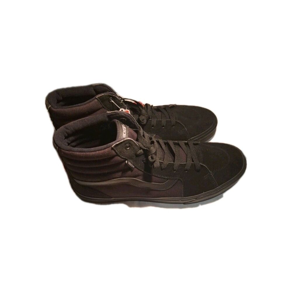 Size 13 - Vans Ward Canvas High Black